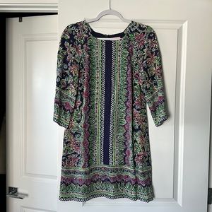 Lilly Pulitzer print shift dress, size 4